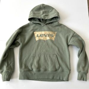 Levi’s Hooded Sweatshirt Girls Medium